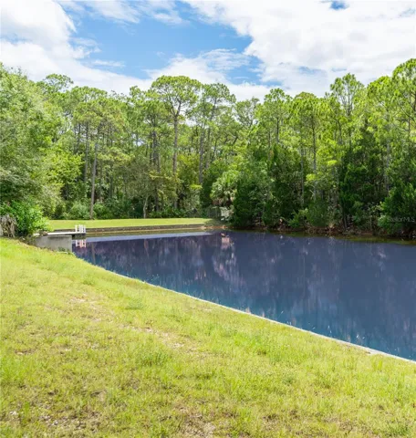 Water view from rear of lot