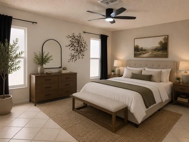 Primary Bedroom - Virtual Staging