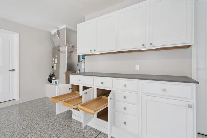 Garage Built-In Pull-Out Cabinets