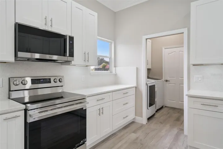Open Pocket Door to Laundry Room