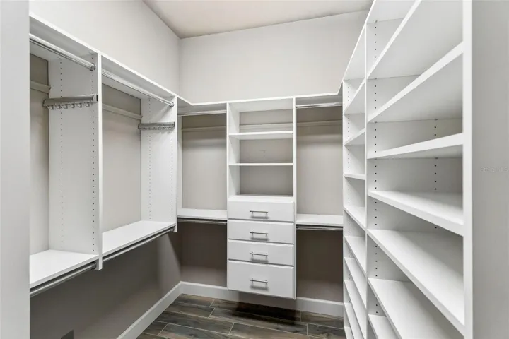 Primary Suite Custom Closet #1.   Bring on your fashionista