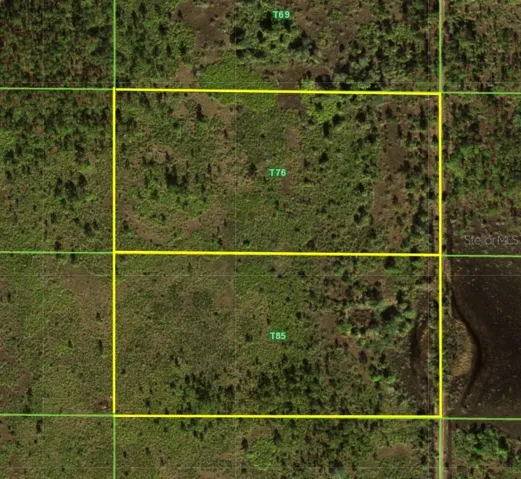 Aerial of the 10 acres.