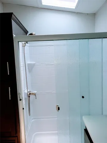 Hard plumbed for use as a residential bathroom