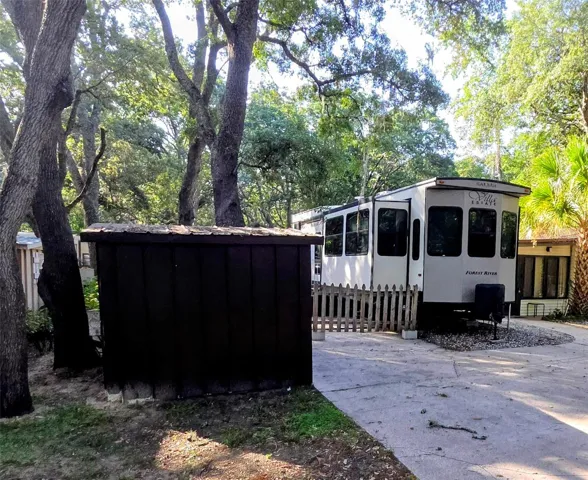 Partially fenced for privacy