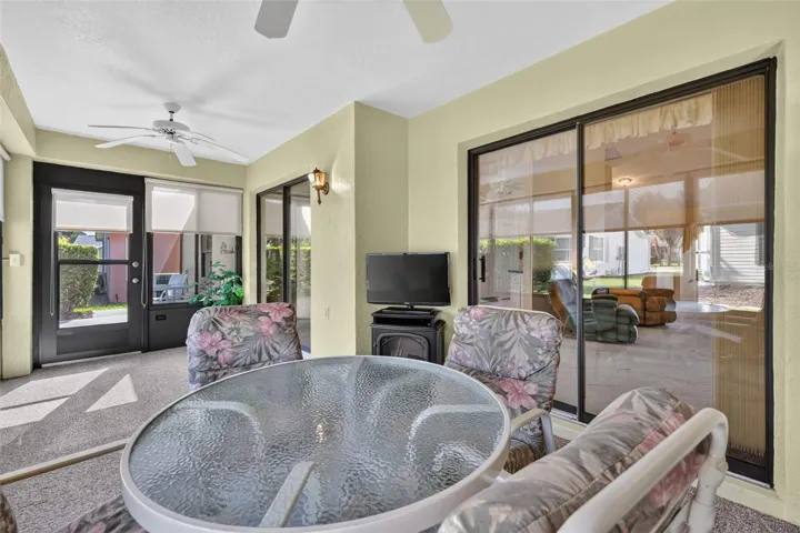 Glass-Enclosed Lanai