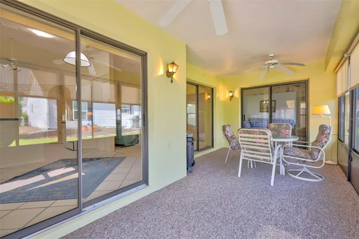 Glass-Enclosed Lanai