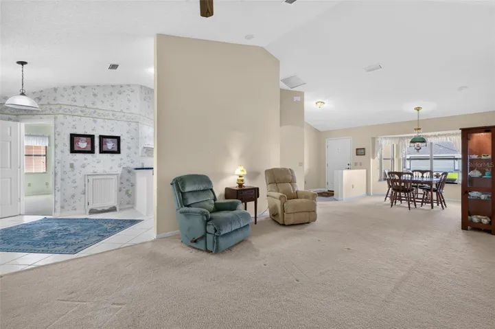 Dinette, Living Room, Dining Room, and Foyer