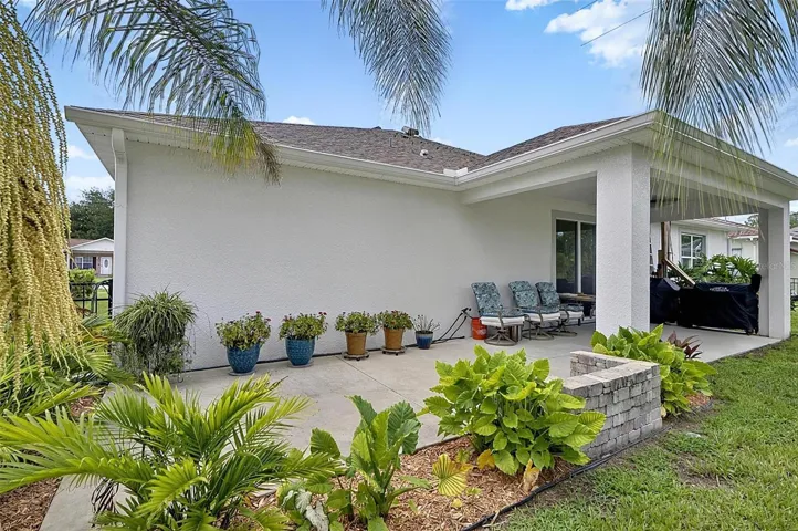 Extended Lanai with Fireplace