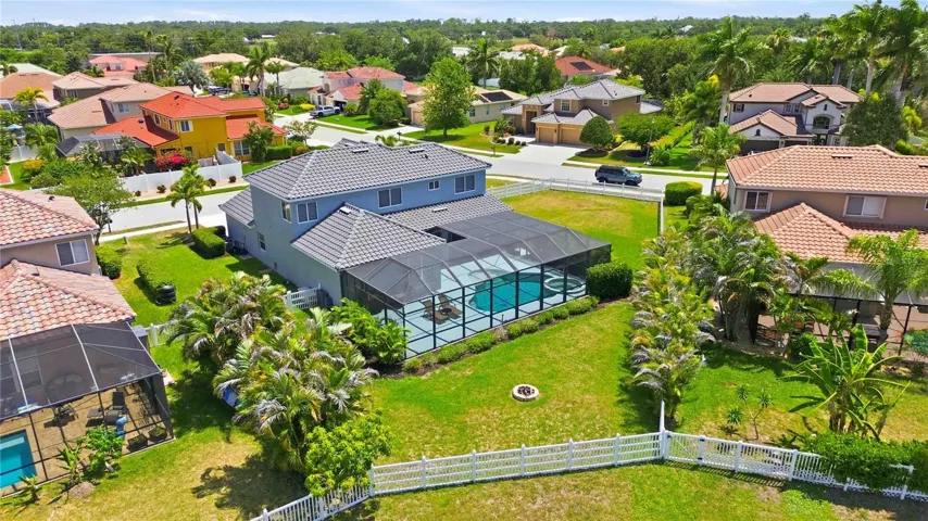 One of larger lots in neighborhood