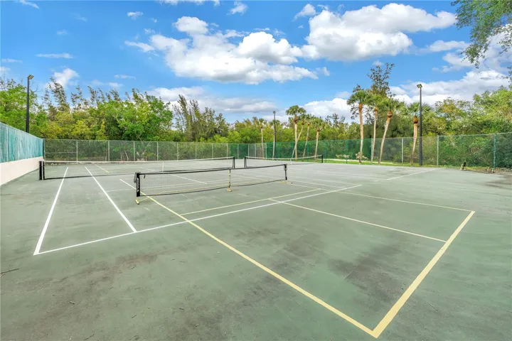 Pickleball and Tennis courts.
