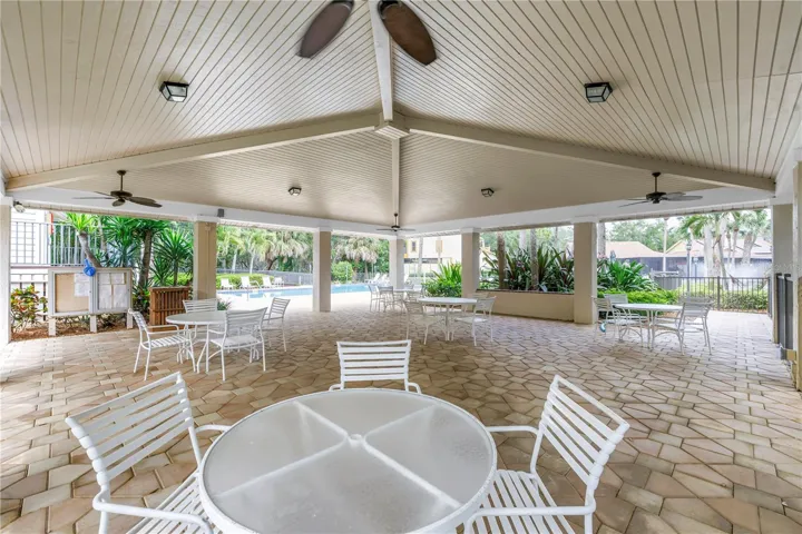 Large Gazebo can be reserved for parties and events by the Residents of Caya Costa