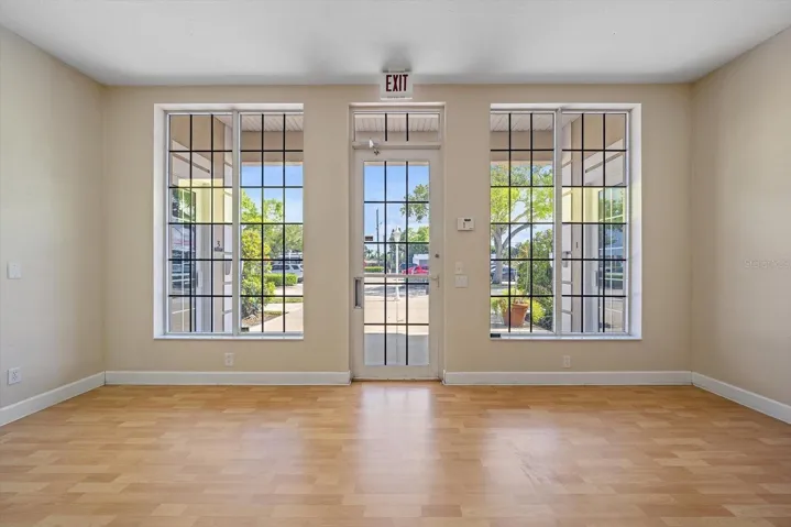 Lots of natural light