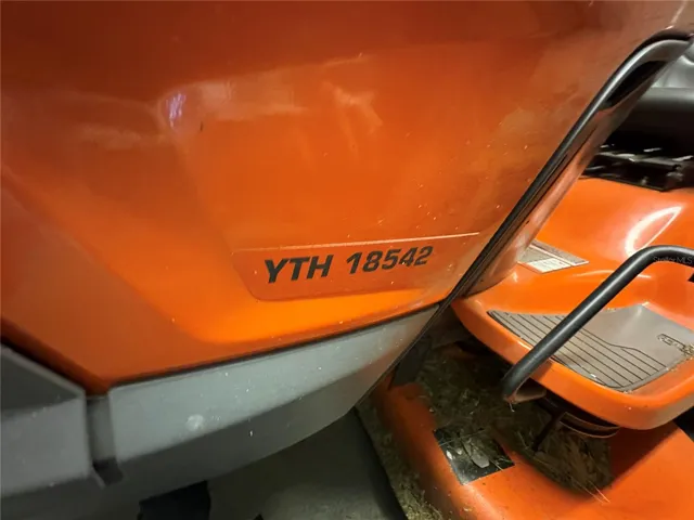 2021 Husquavarna Riding Mower included