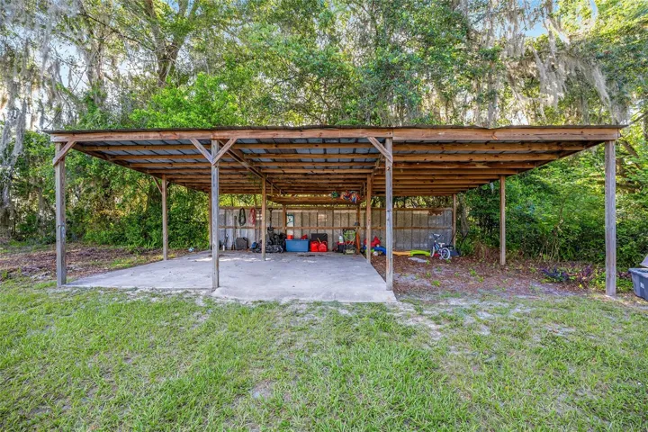 Large Open Shed