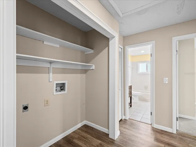 laundry closet