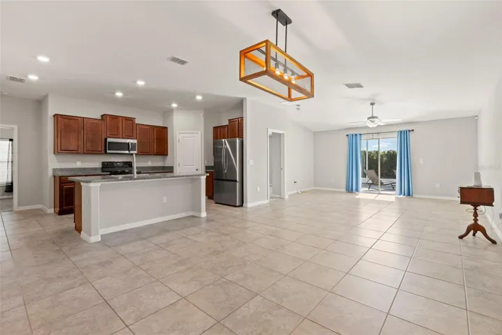Dining Room and Living Room - Open Concept