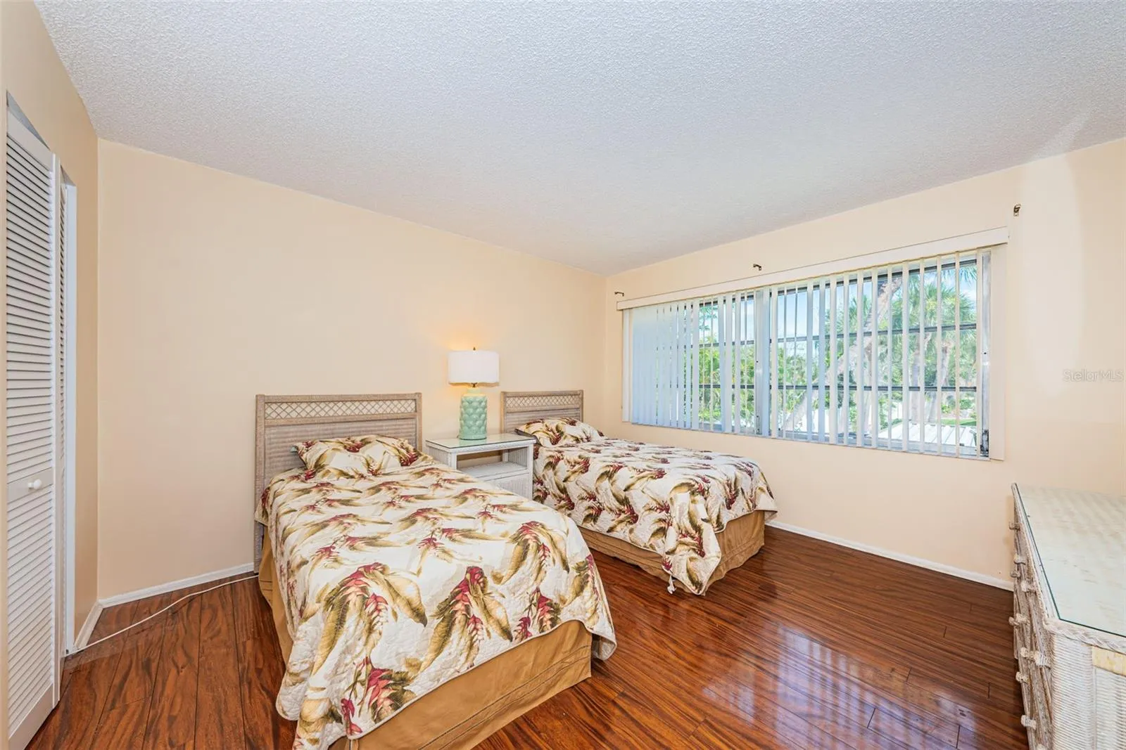 Second bedroom with walk-in closet