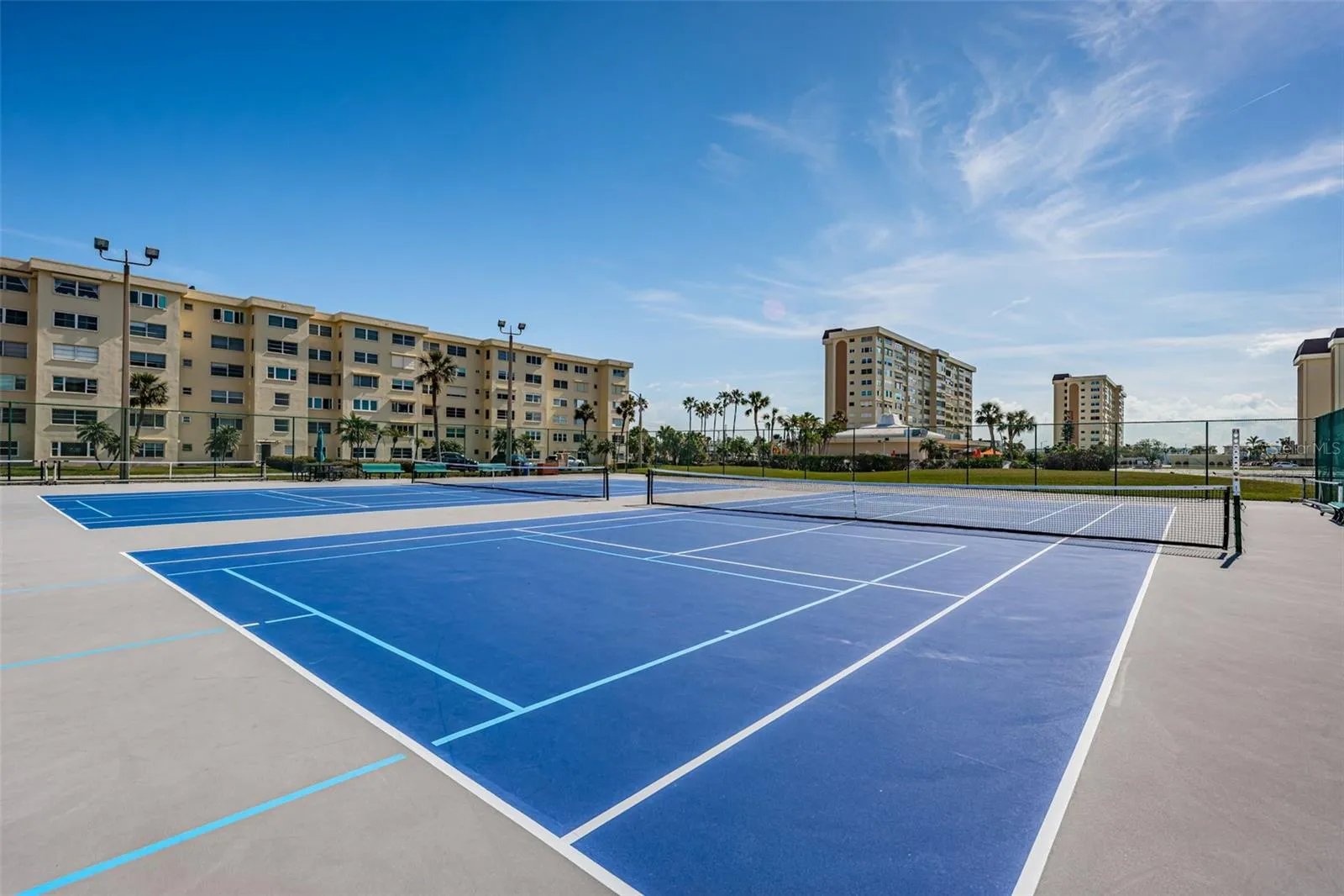Tennis / pickle ball courts