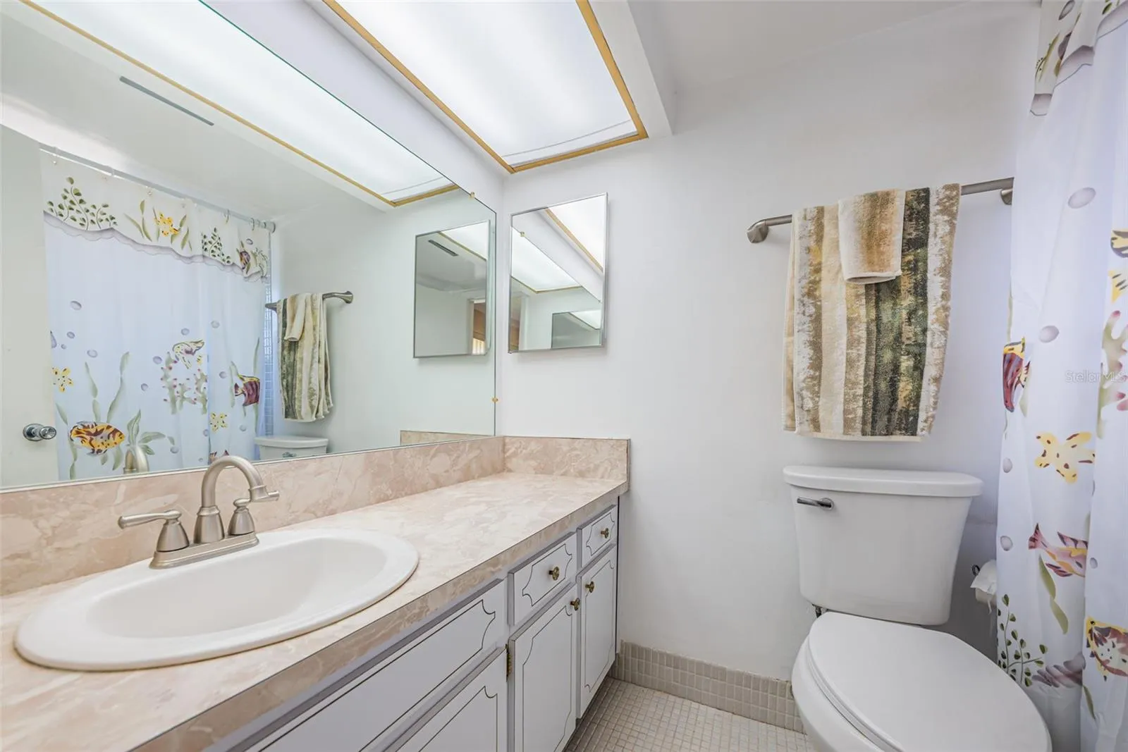 Primary bathroom with tub