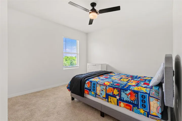Upstairs secondary bedroom