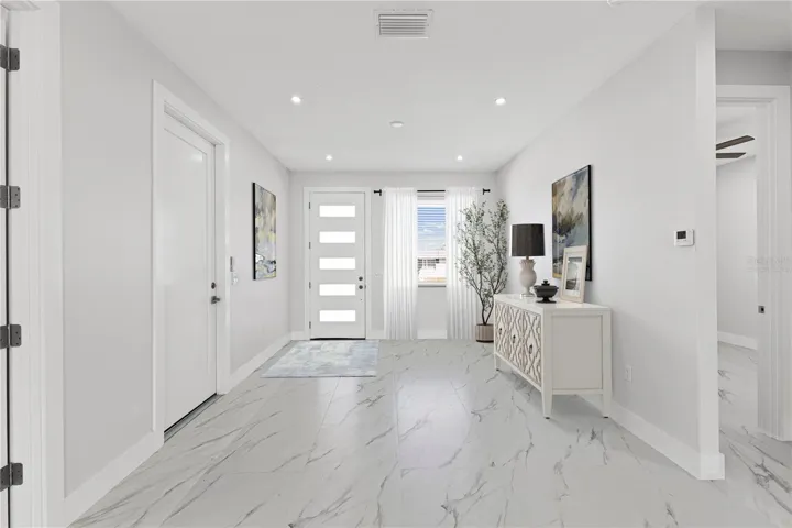 Virtually Staged Front Entry