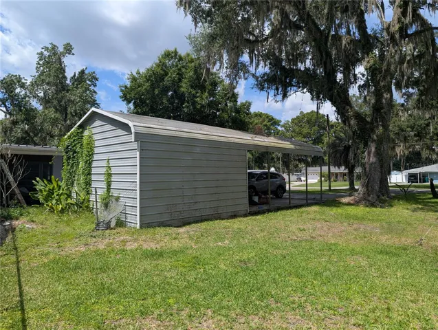 2 Cart port with shed