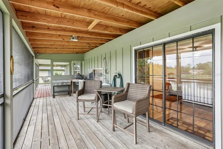Main home screened in Balcony