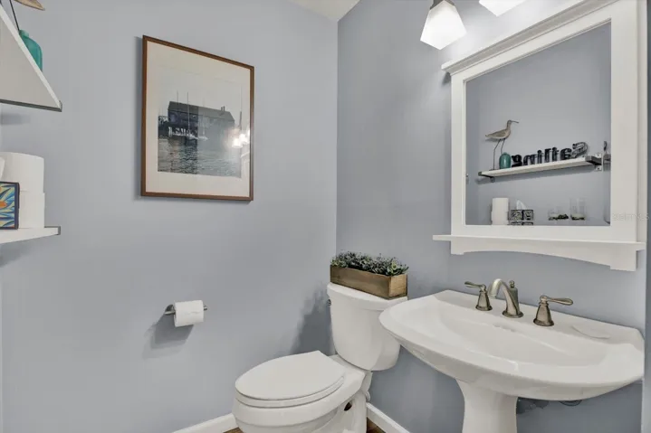 First Floor Half Bath