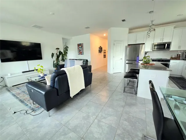 Open floor concept