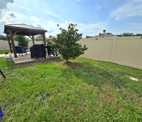 Gazebo -entertainment area for guests