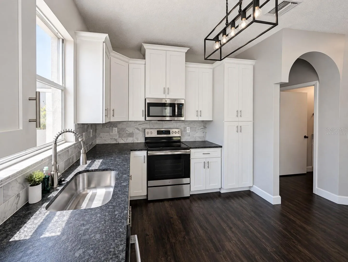 Kitchen Virtually Staged