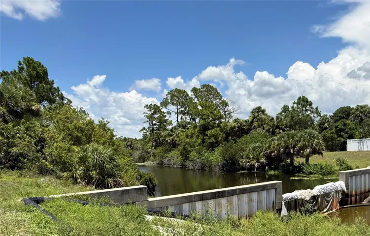 The east side of the lot fronts on the Blue Ridge Waterway.