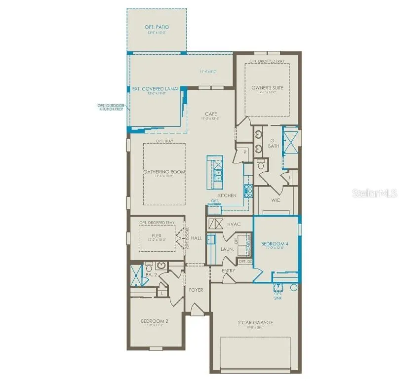 Model Home Design Only. Pictures and furnishings are for illustrative purposes only. Elevations, colors and options may vary. Furniture is for model home staging only.