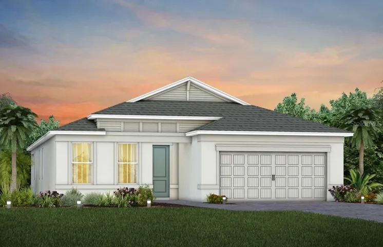 Exterior Design. Artistic rendering for this new construction home. Pictures are for illustrative purposes only. Elevations, colors and options may vary.