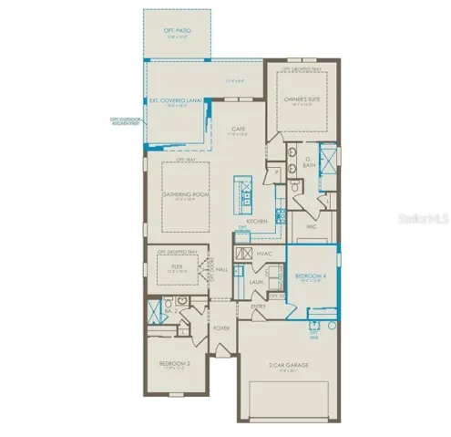 Model Home Design Only. Pictures and furnishings are for illustrative purposes only. Elevations, colors and options may vary. Furniture is for model home staging only.