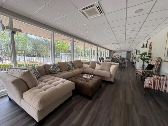 Club House is steps from the rental property