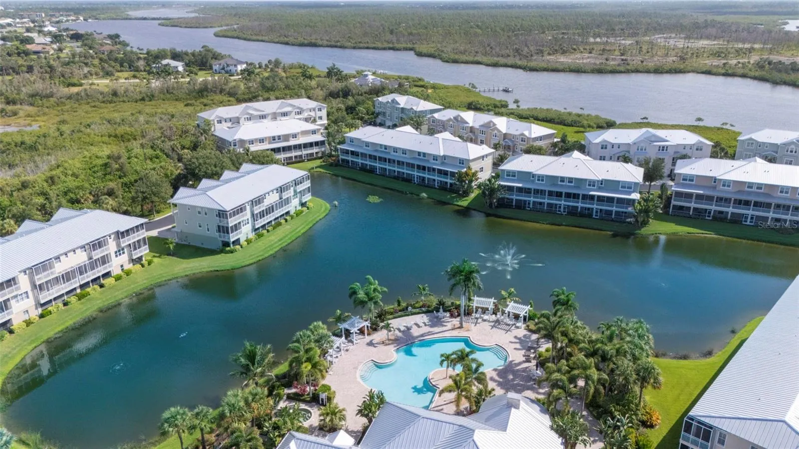 Amenity Center - on lake