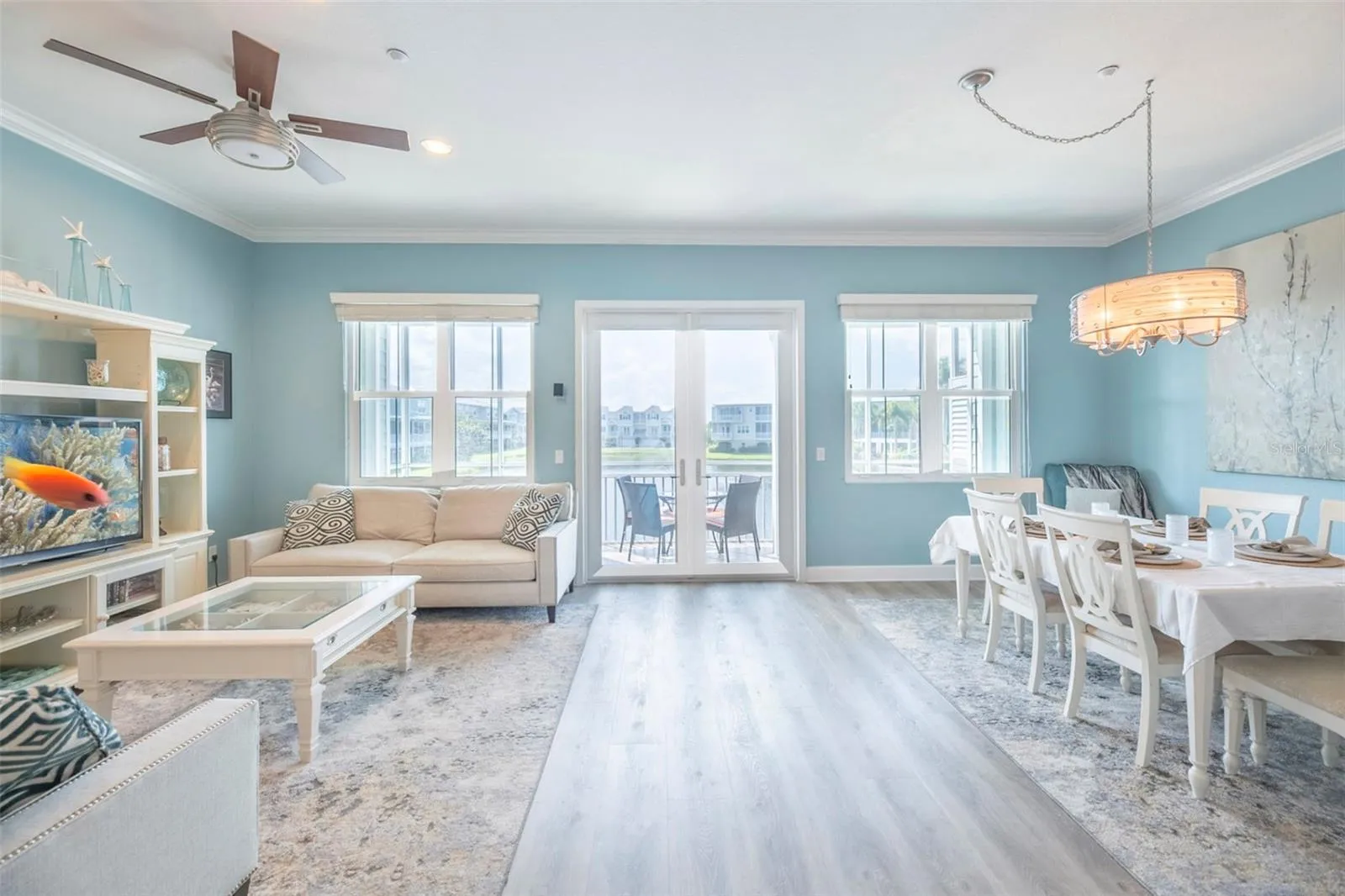 Living and dining room