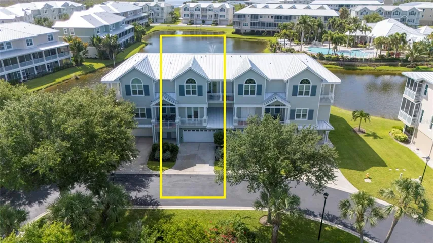 Front of townhome, North exposure