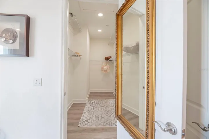 Third floor - primary bedroom walk-in closet