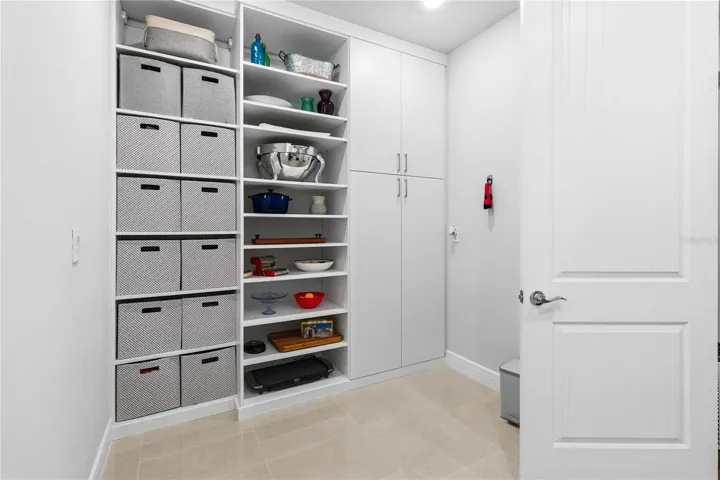 Laundry Room with built-ins