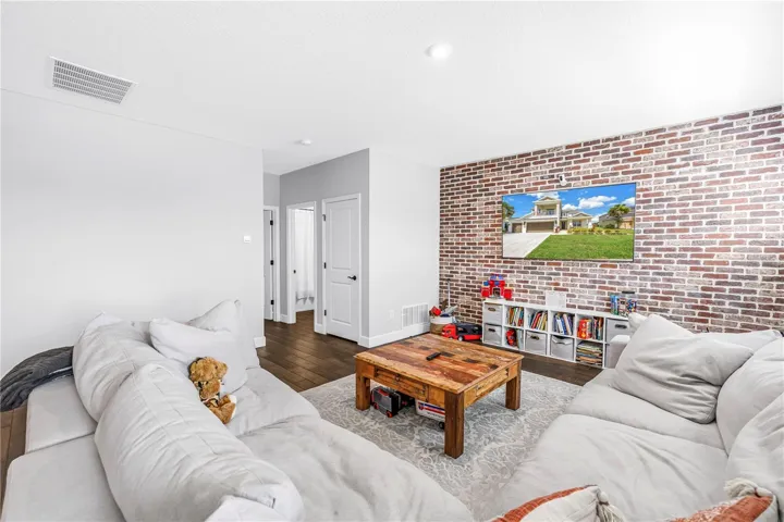 Second floor game room.