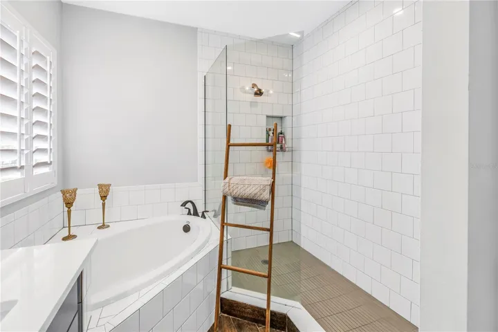 Primary bathroom.
