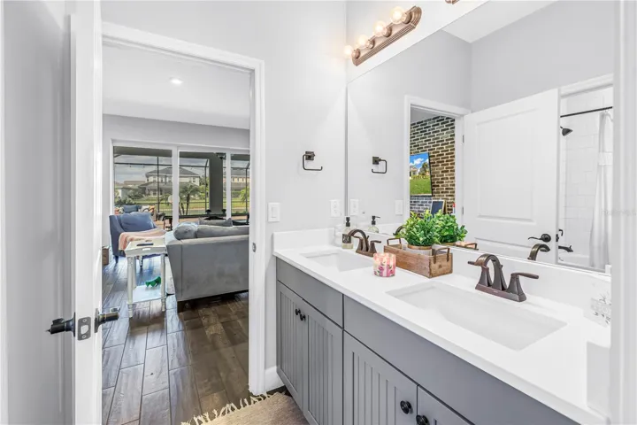 Guest bathroom #1.