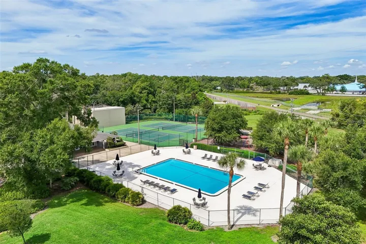 Access to resort style pool