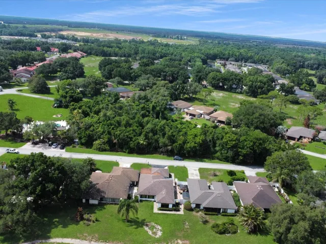 Overhead view from the back
