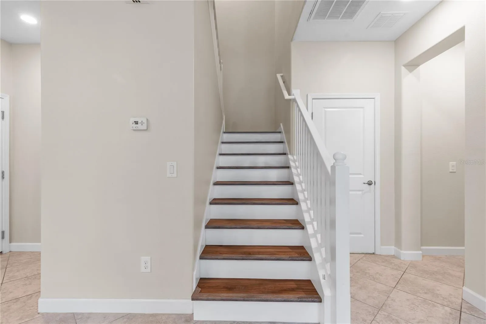 Staircase To Second Floor
