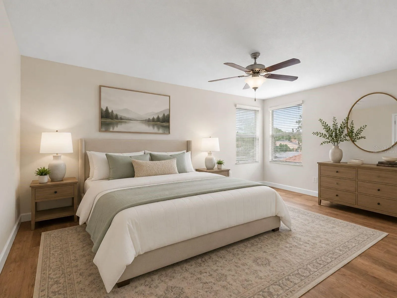 Virtually Staged: Bedroom Four