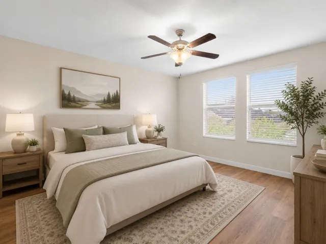 Virtually Staged: Bedroom Two