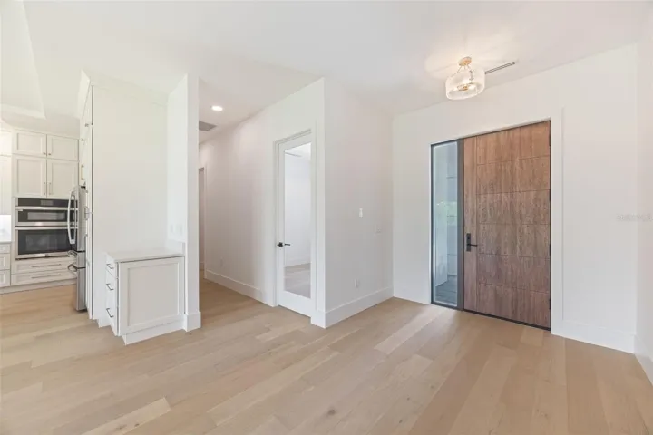 Entry Door / Office / Kitchen.